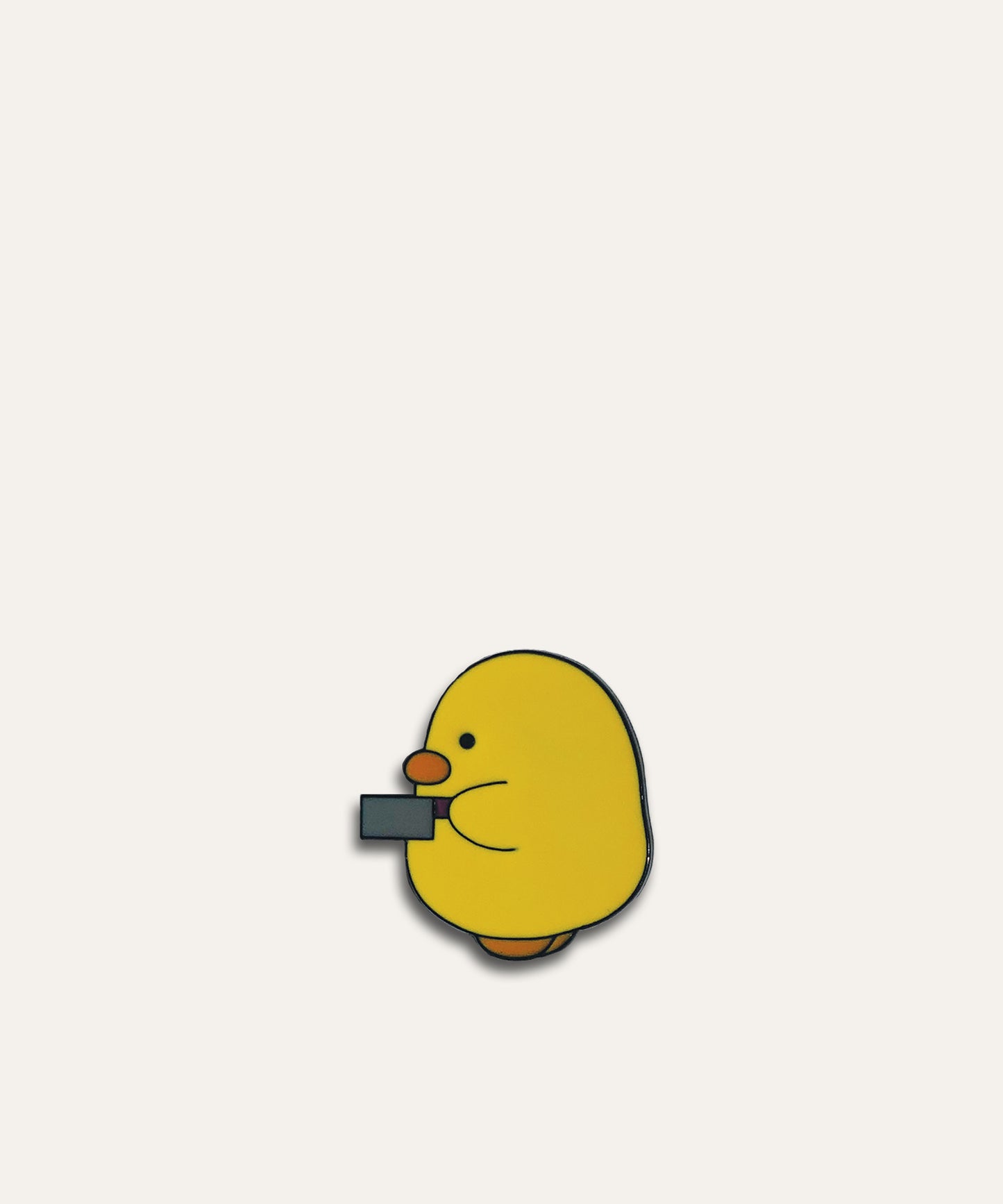 Chicken Chop Enamel Pin