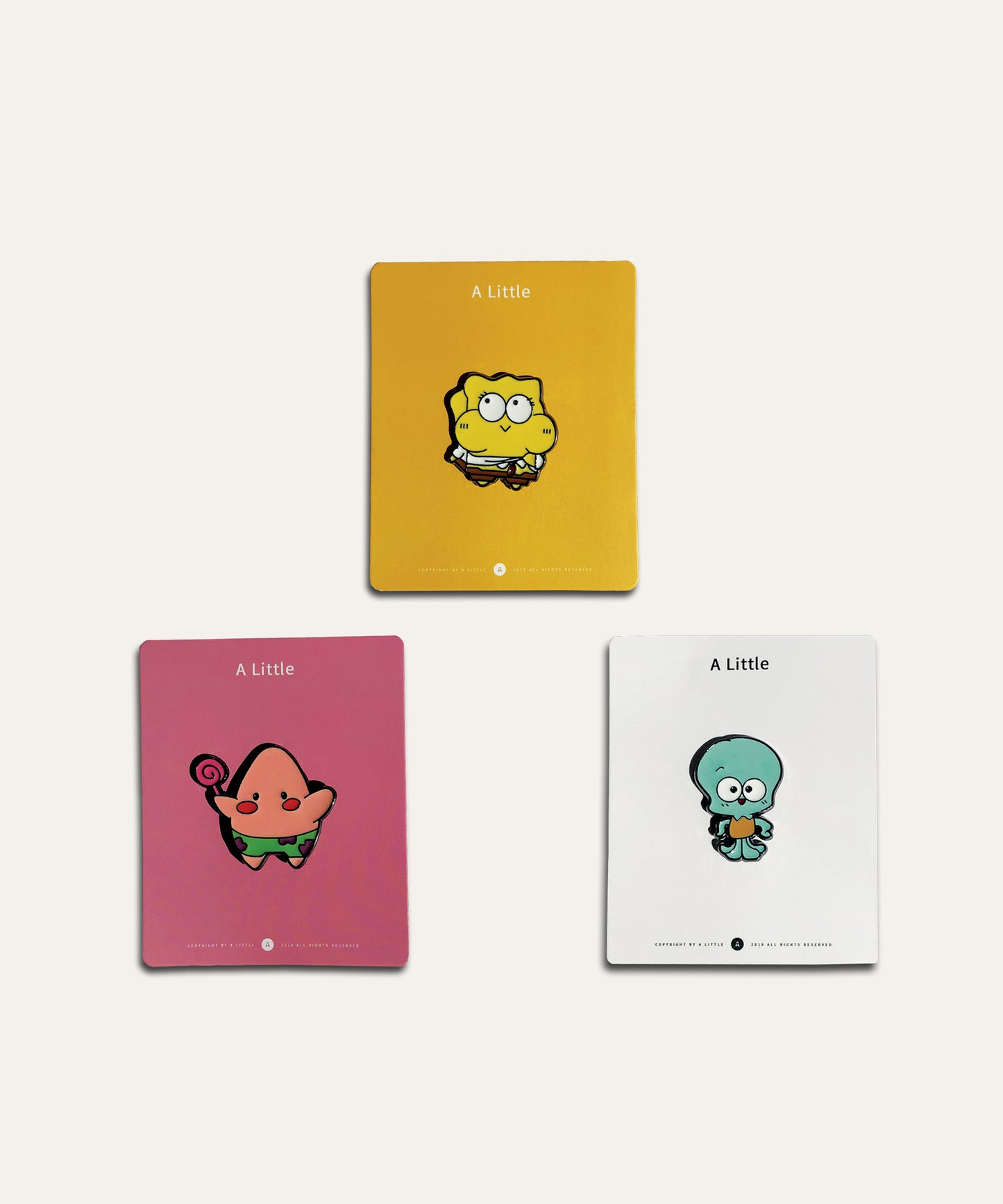 SpongeBob Enamel Pins